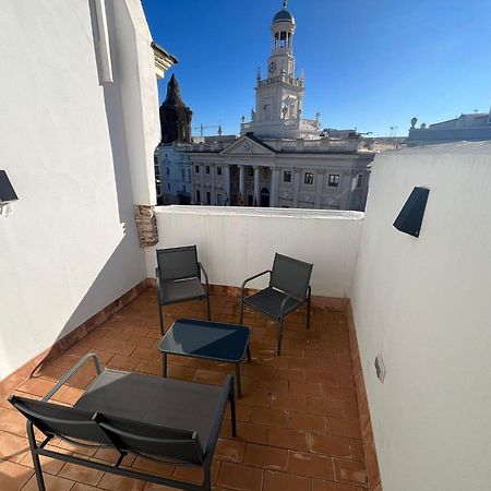 Penthouse La Plaza En Cadiz Centro Grupo Ac Gestion Lägenhet Exteriör bild