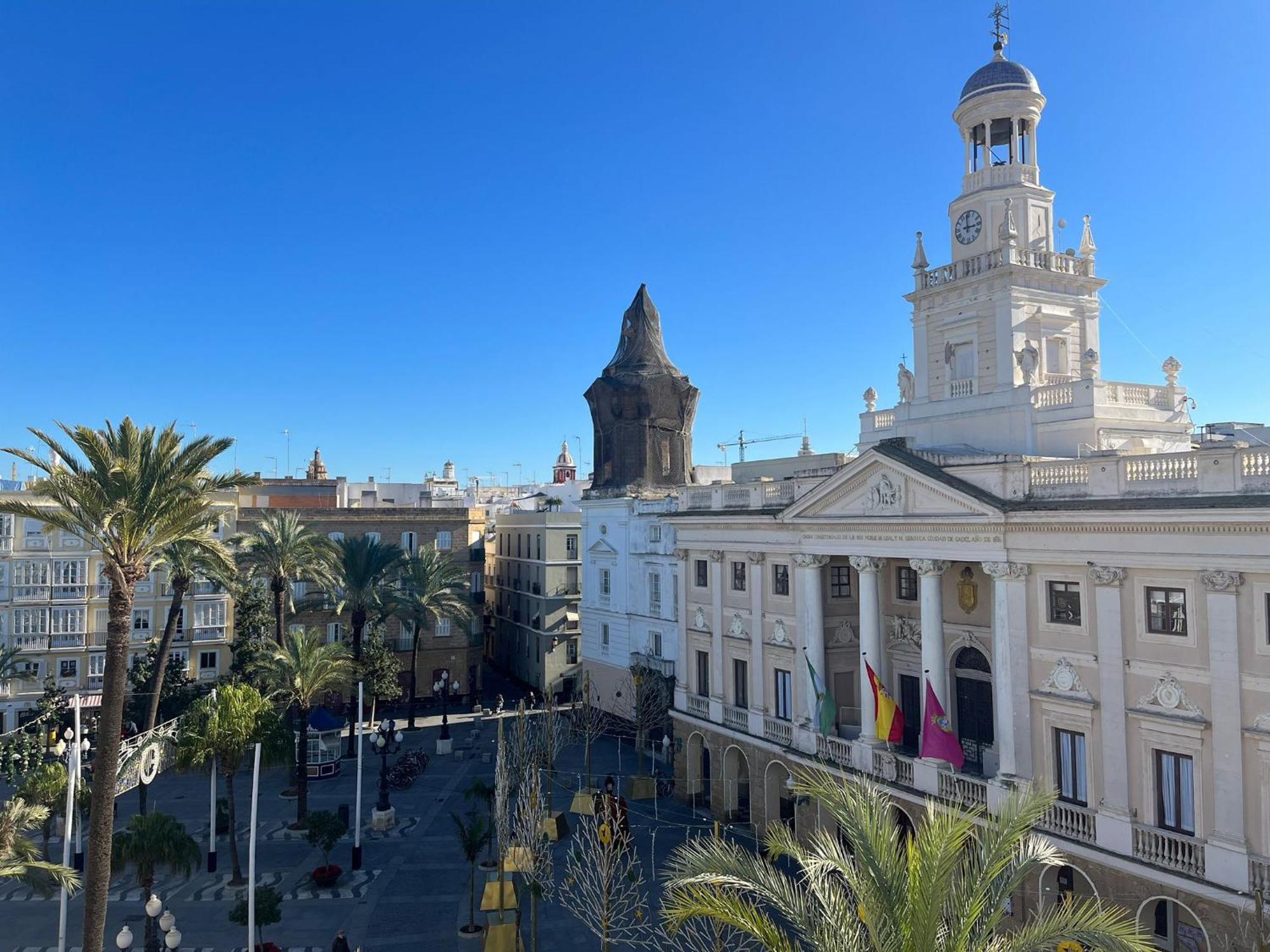 Penthouse La Plaza En Cadiz Centro Grupo Ac Gestion Lägenhet Exteriör bild