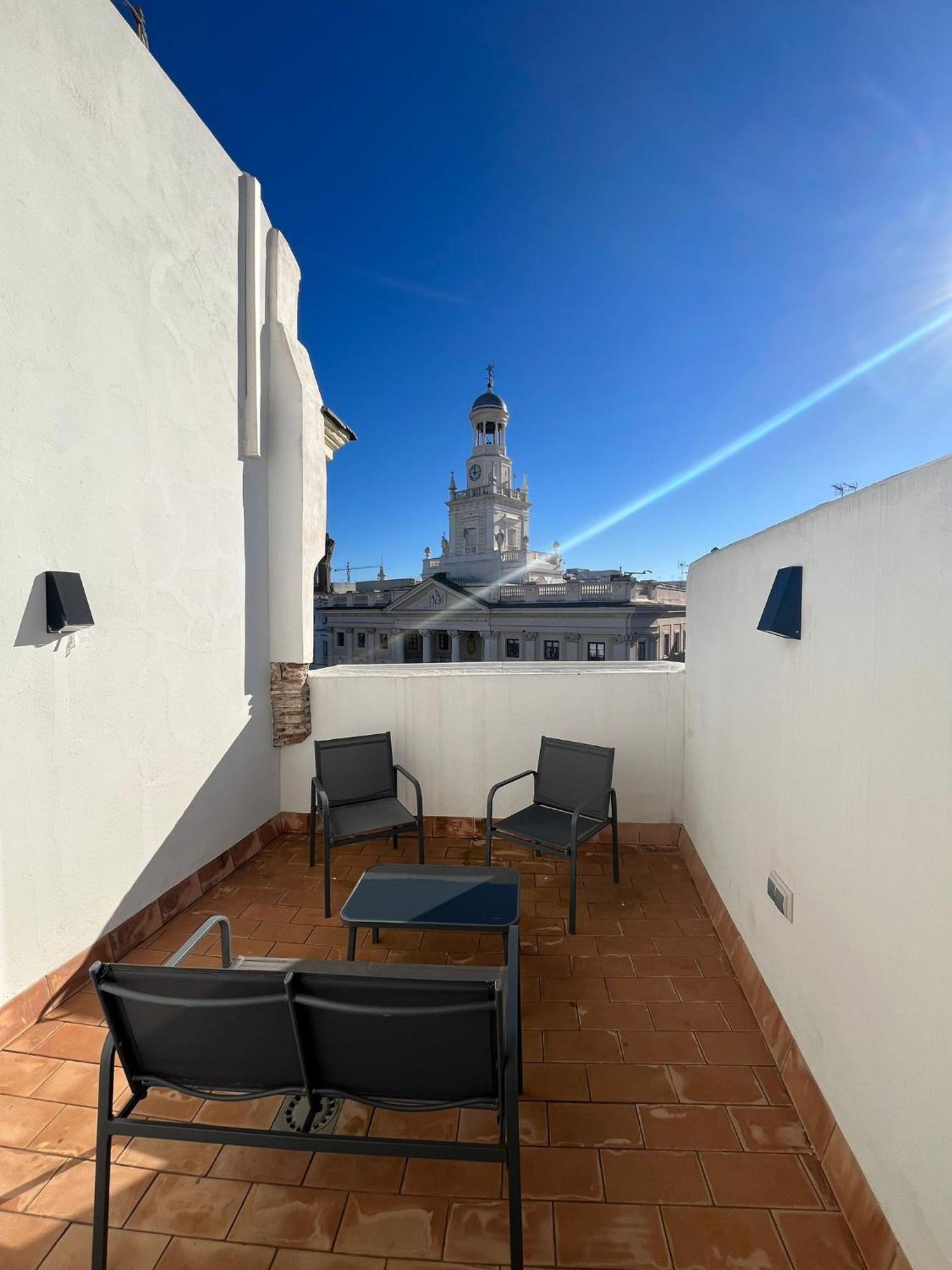 Penthouse La Plaza En Cadiz Centro Grupo Ac Gestion Lägenhet Exteriör bild